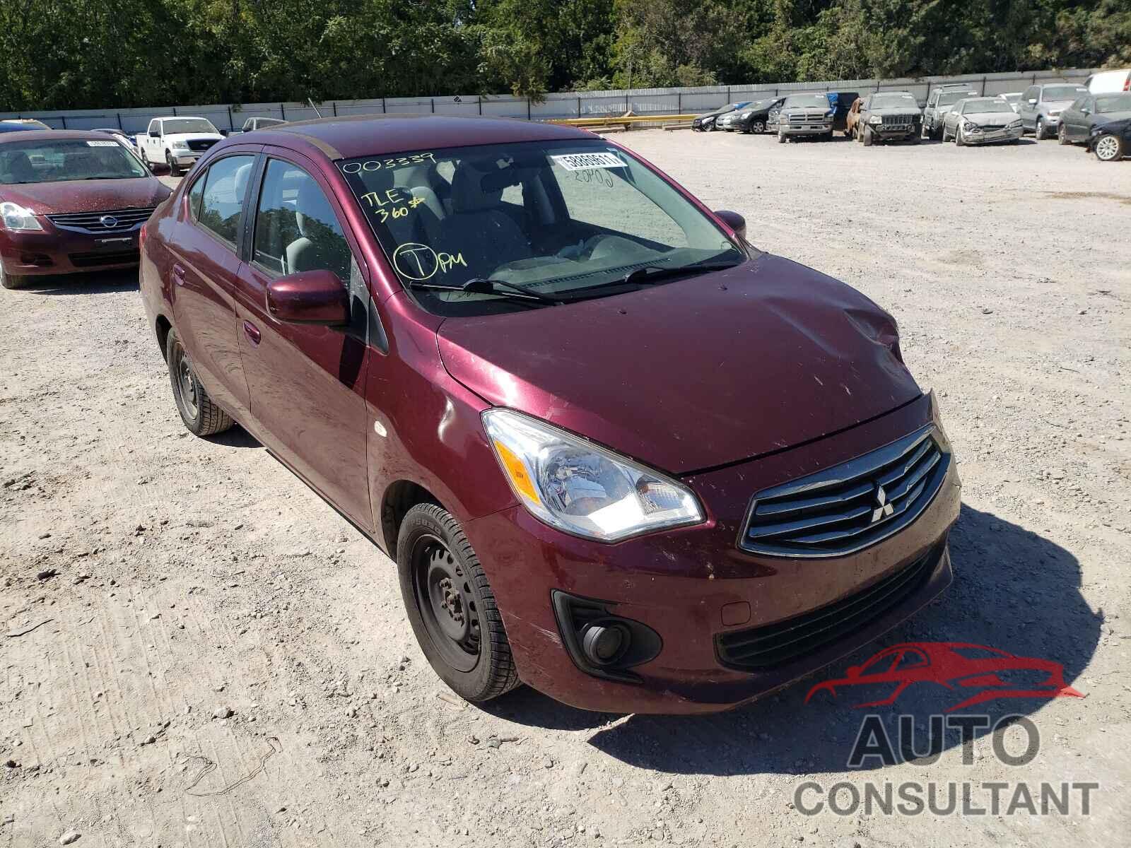 MITSUBISHI MIRAGE 2017 - ML32F3FJ7HH003339