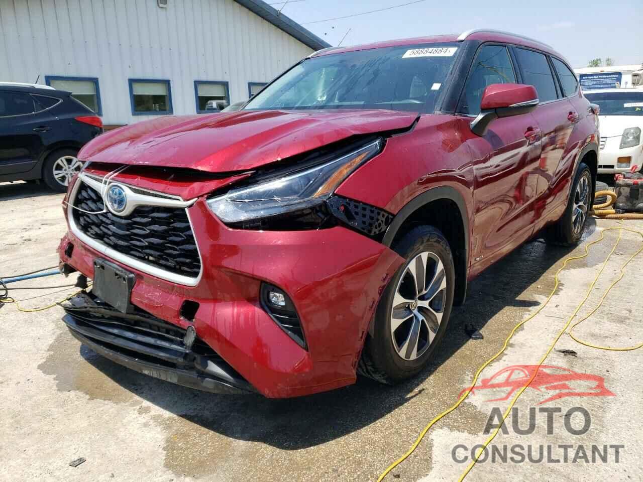 TOYOTA HIGHLANDER 2022 - 5TDGBRCH7NS561783