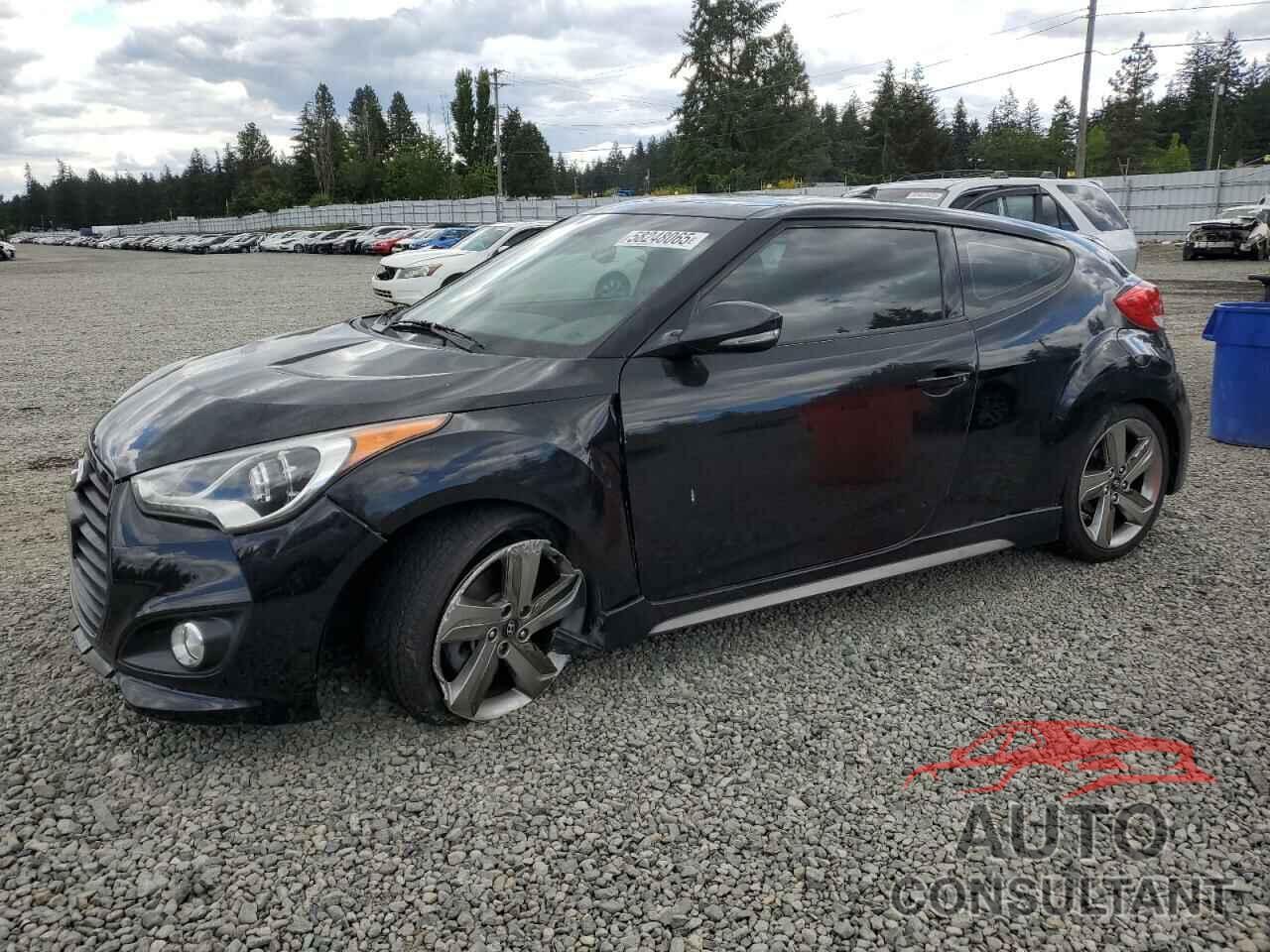 HYUNDAI VELOSTER 2013 - KMHTC6AE2DU157475