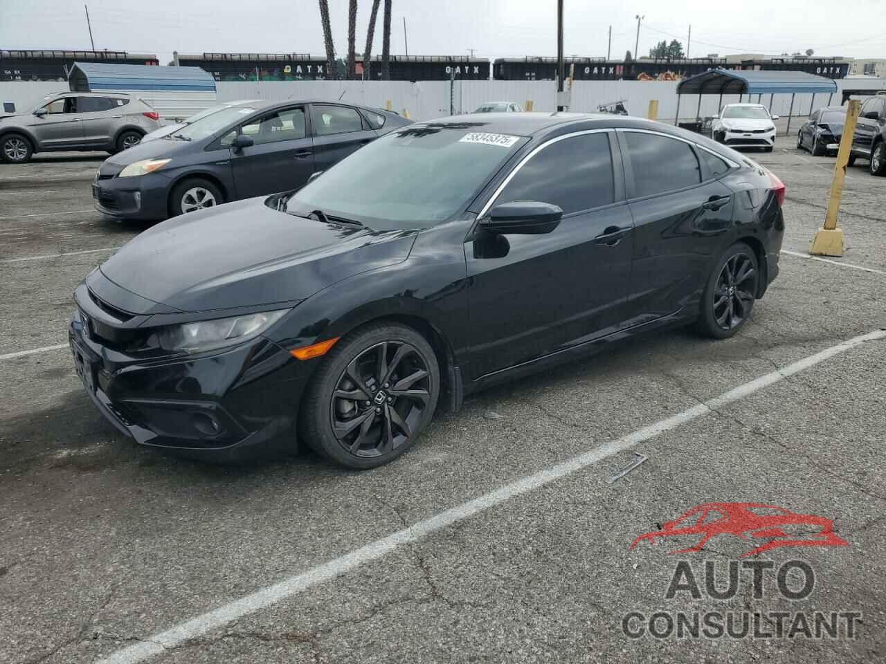 HONDA CIVIC 2019 - 2HGFC2F87KH504278