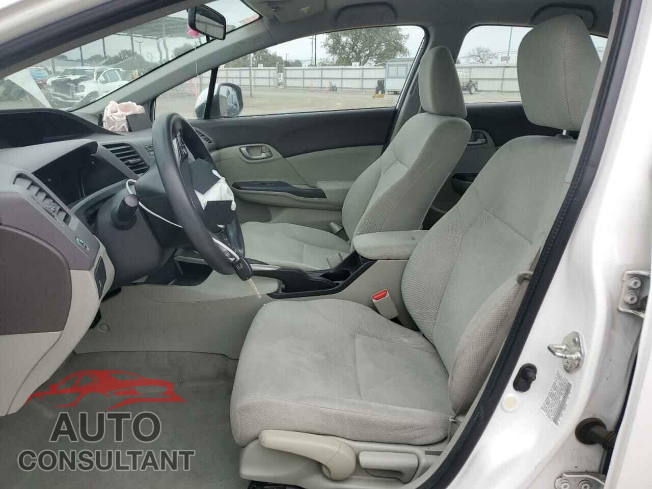 HONDA CIVIC 2012 - 19XFB2F55CE370956