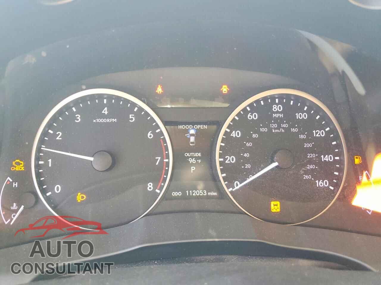 LEXUS ES350 2013 - JTHBK1GG8D2015107