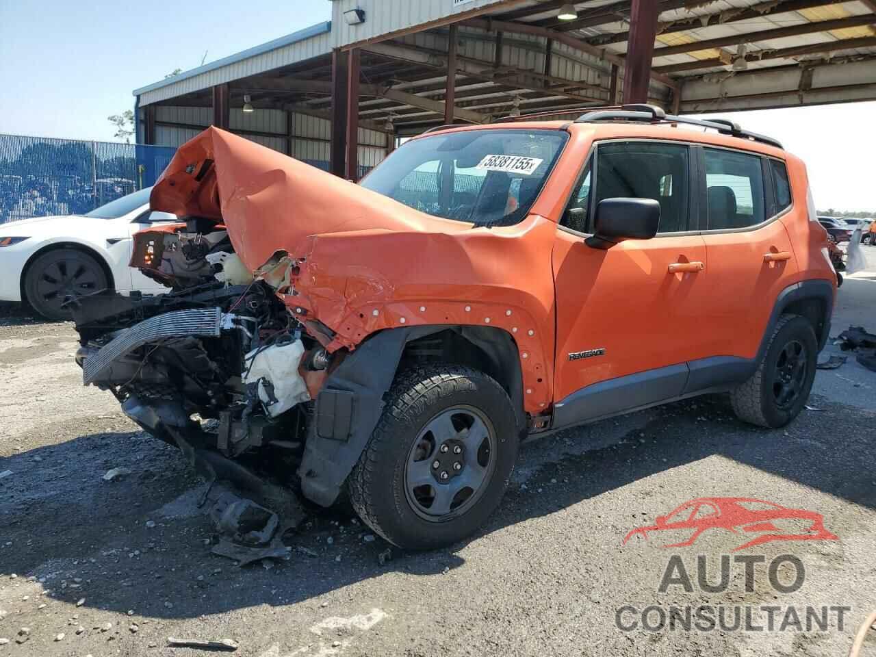 JEEP RENEGADE 2016 - ZACCJAAT3GPD36089