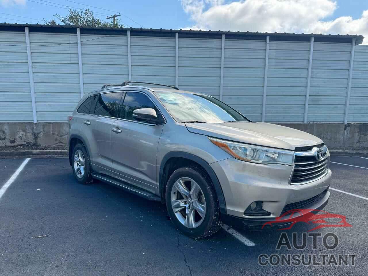 TOYOTA HIGHLANDER 2014 - 5TDYKRFH7ES025660