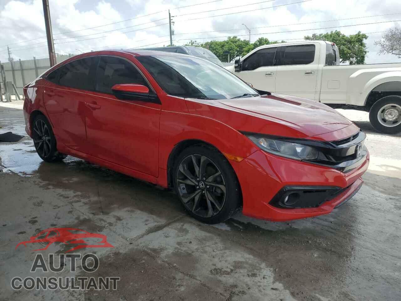 HONDA CIVIC 2019 - 2HGFC2F84KH535133