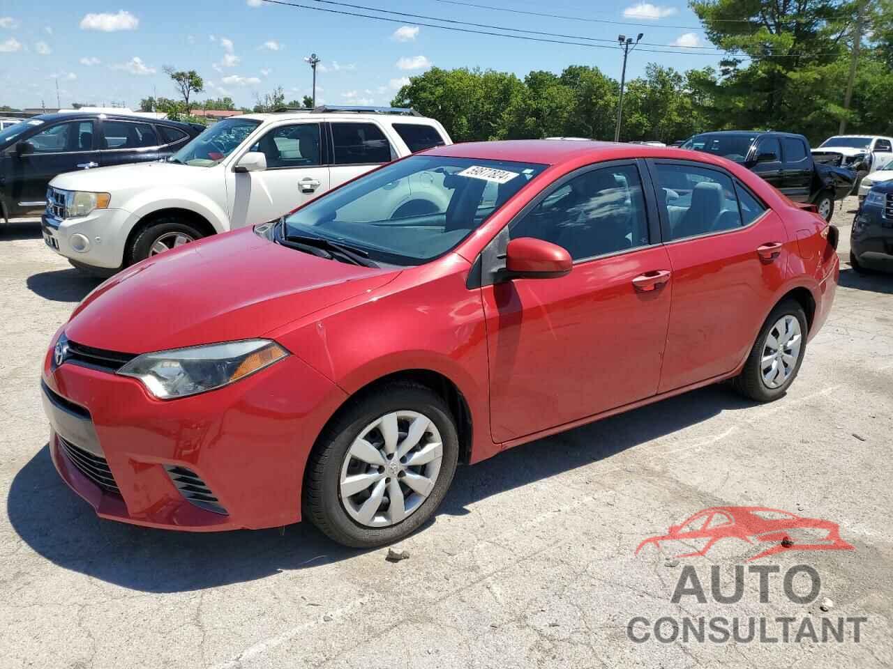 TOYOTA COROLLA 2016 - 2T1BURHE1GC497951
