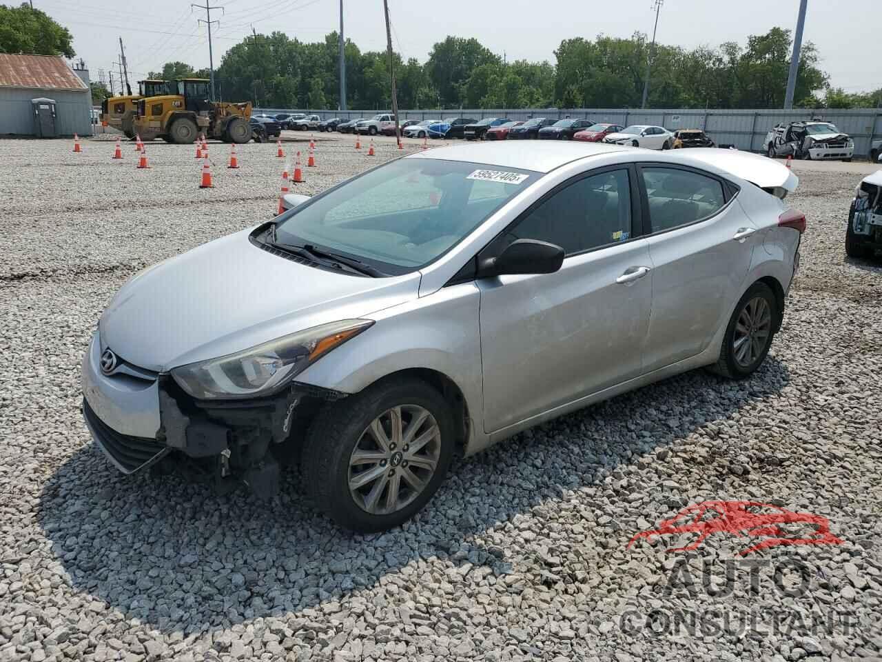 HYUNDAI ELANTRA 2015 - KMHDH4AE0FU436615