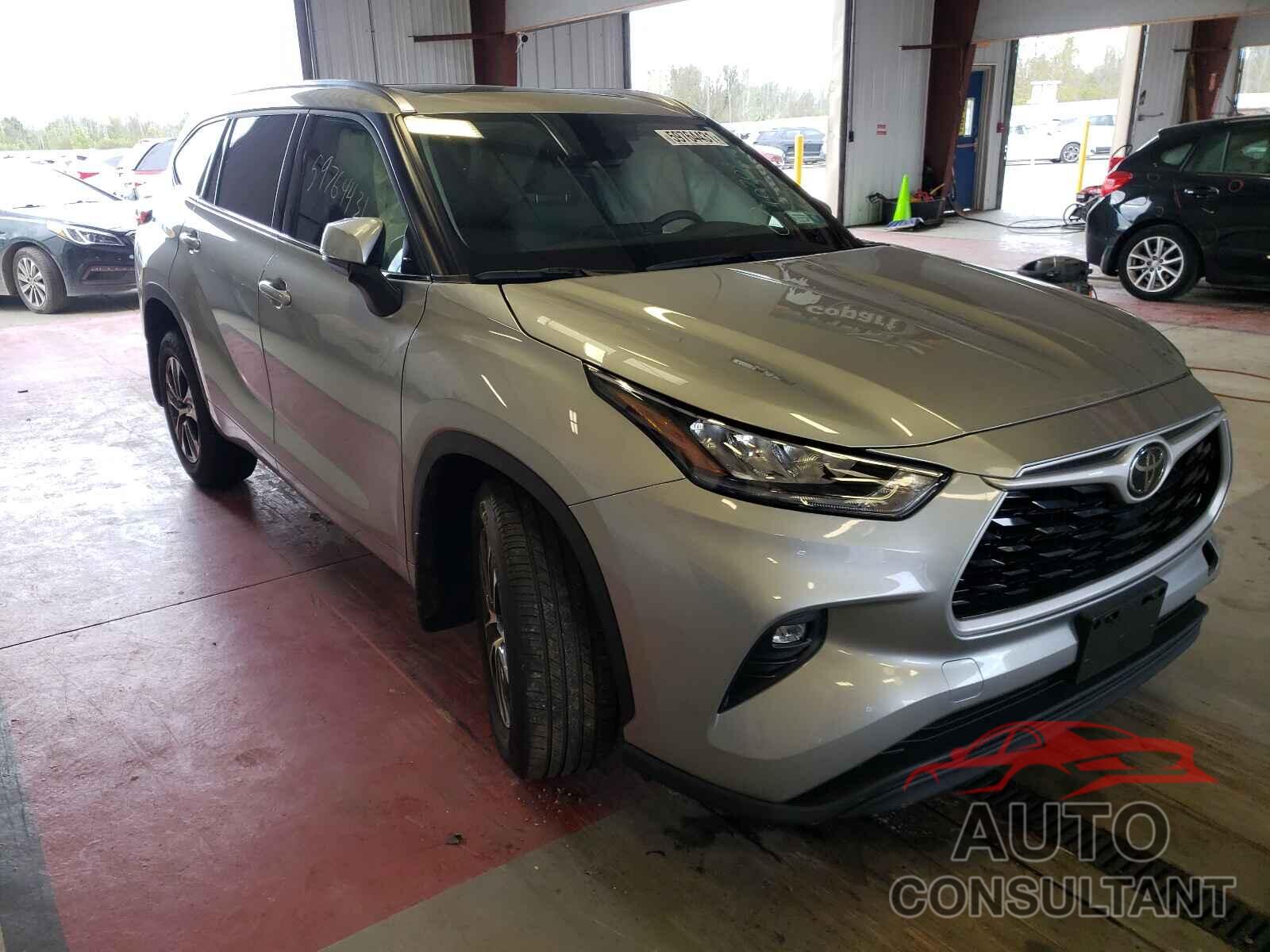 TOYOTA HIGHLANDER 2020 - 5TDGZRBH9LS505242
