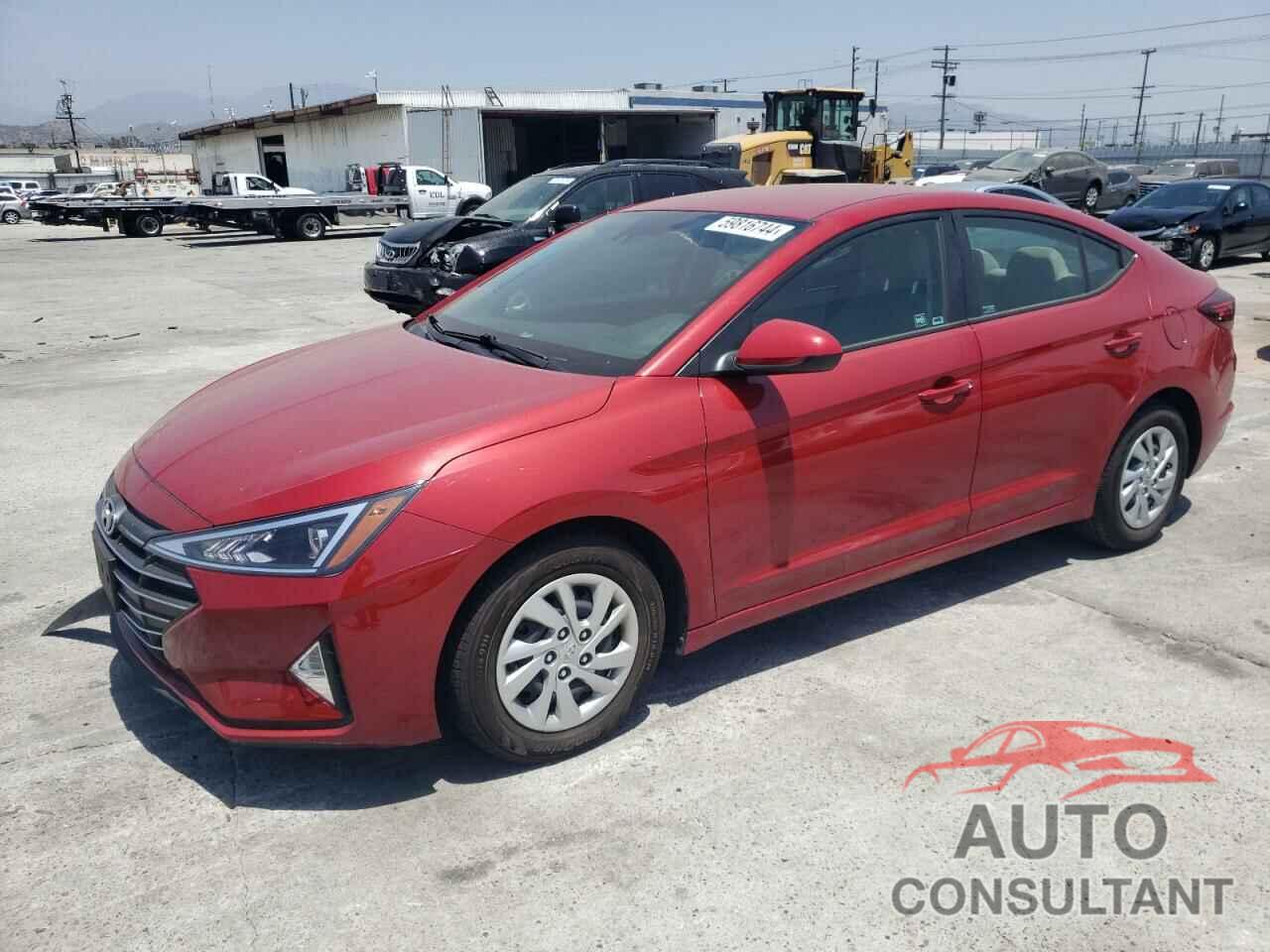 HYUNDAI ELANTRA 2020 - KMHD74LF0LU073074