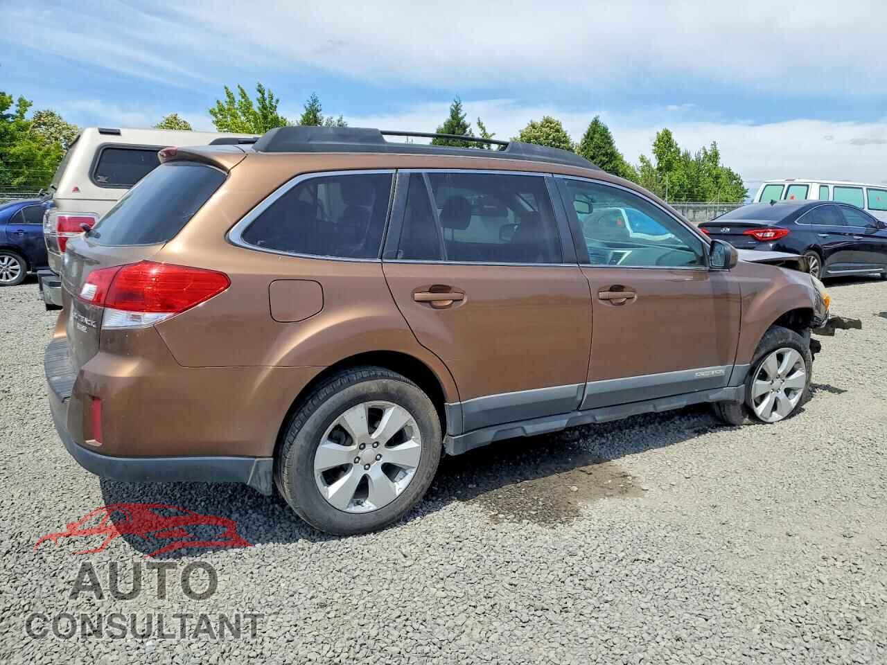 SUBARU OUTBACK 2011 - 4S4BRBCC4B3318636
