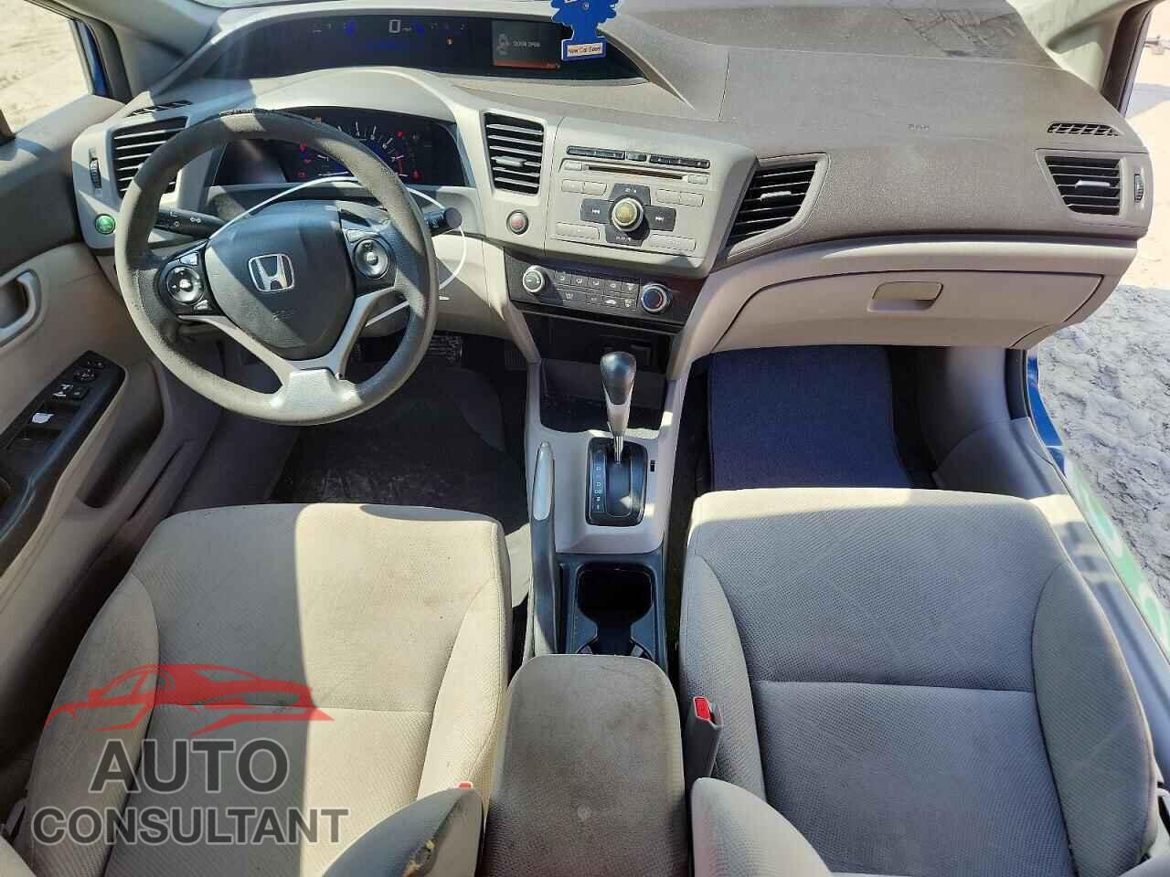 HONDA CIVIC 2012 - 2HGFB2F59CH506124