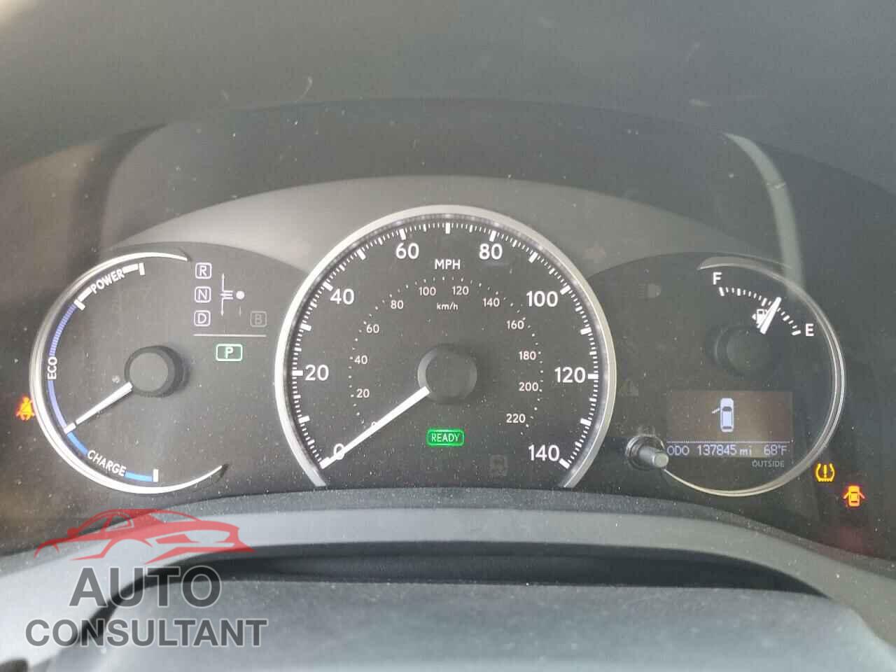 LEXUS CT 200 2012 - JTHKD5BH7C2100973