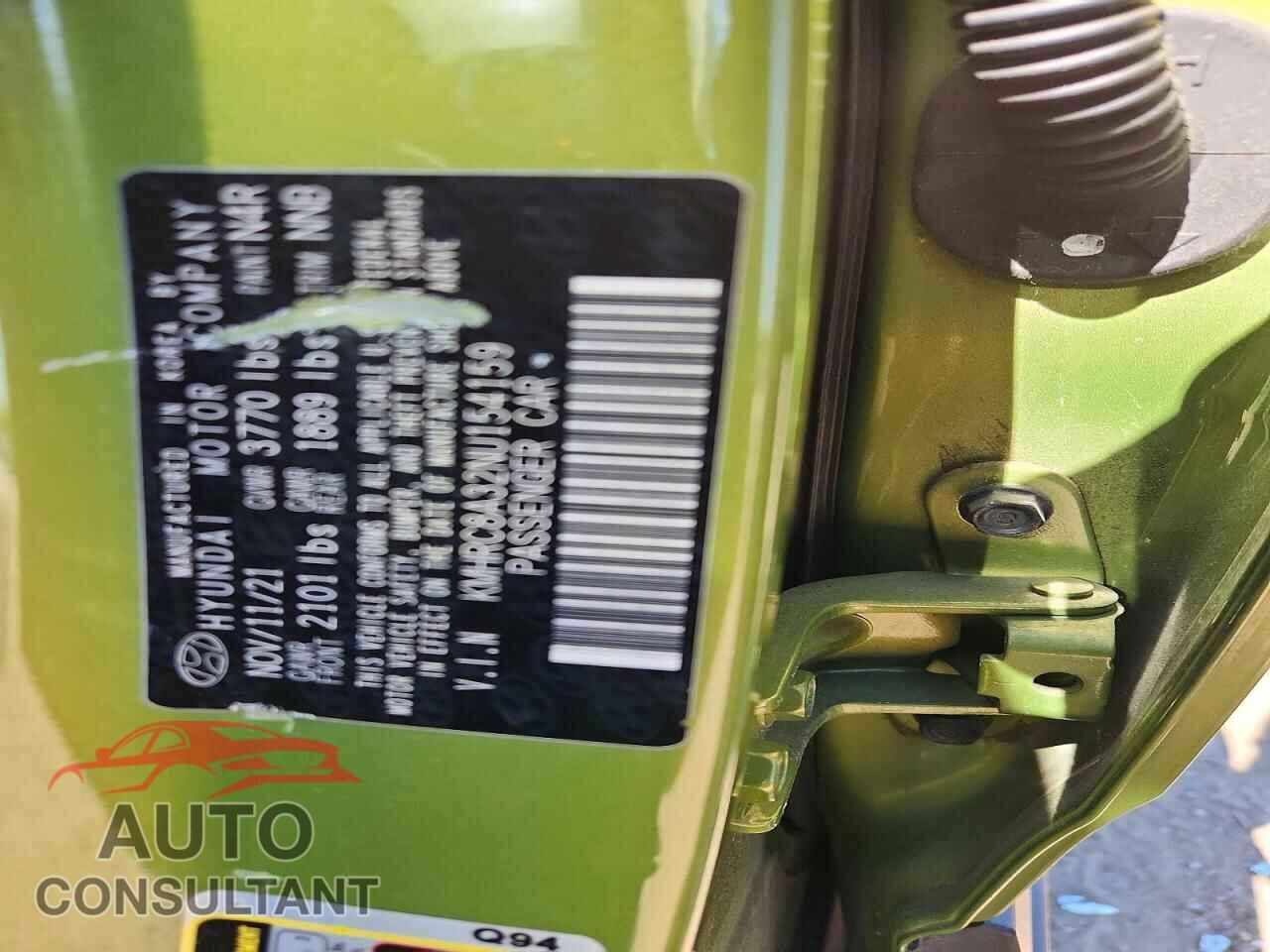 HYUNDAI VENUE 2022 - KMHRC8A32NU154159