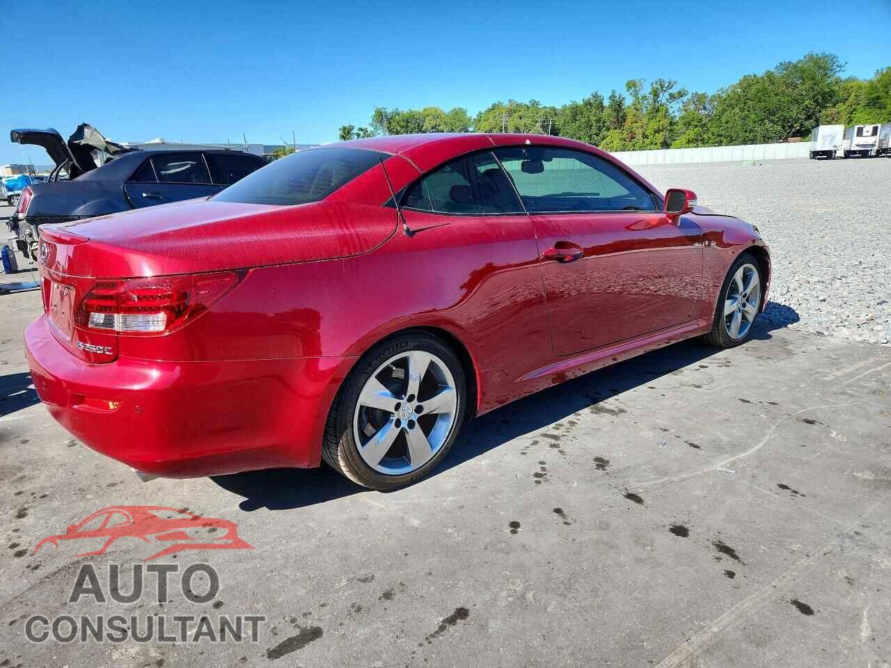 LEXUS IS 2010 - JTHFF2C27A2512702
