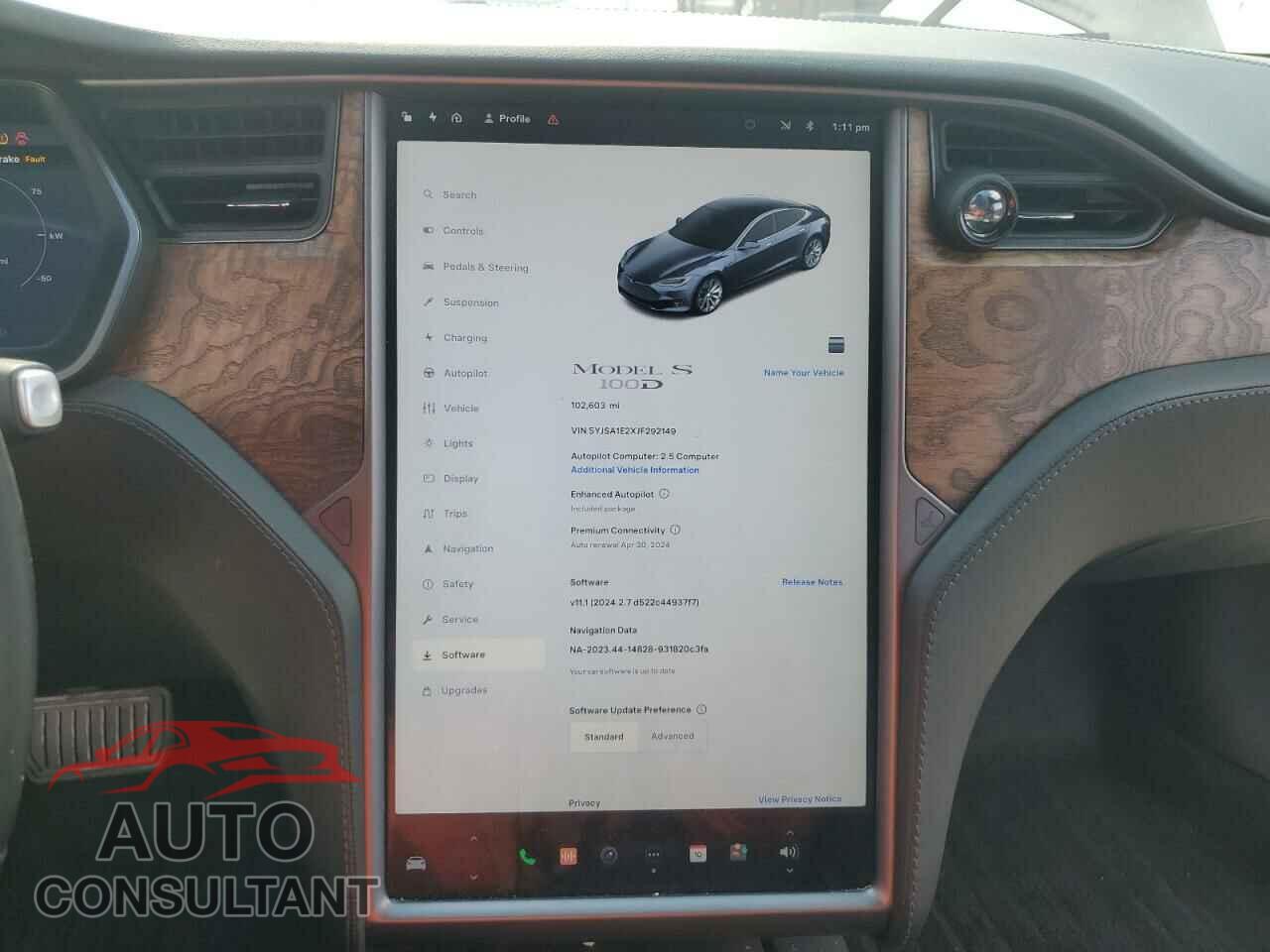 TESLA MODEL S 2018 - 5YJSA1E2XJF292149