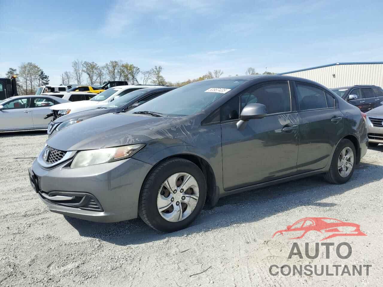 HONDA CIVIC 2013 - 2HGFB2F50DH597298