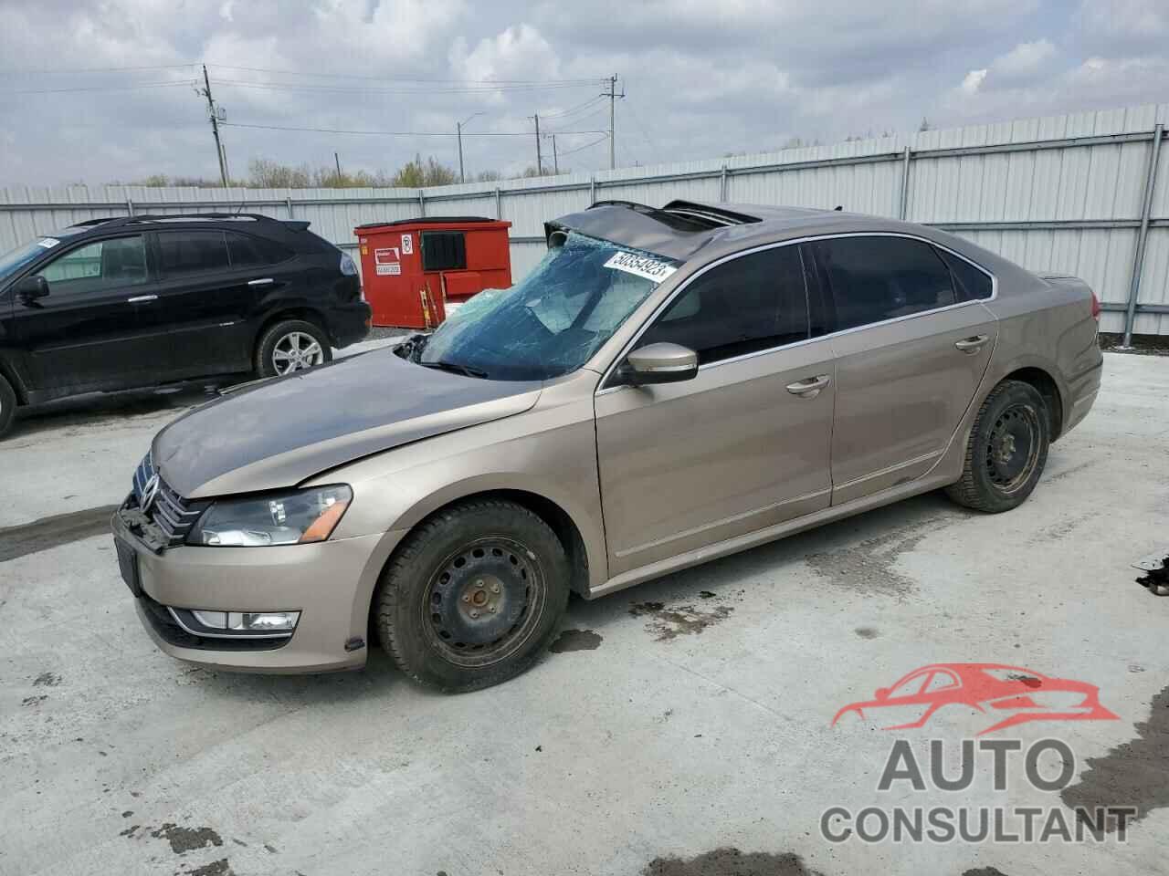VOLKSWAGEN PASSAT 2015 - 1VWBV7A38FC022246