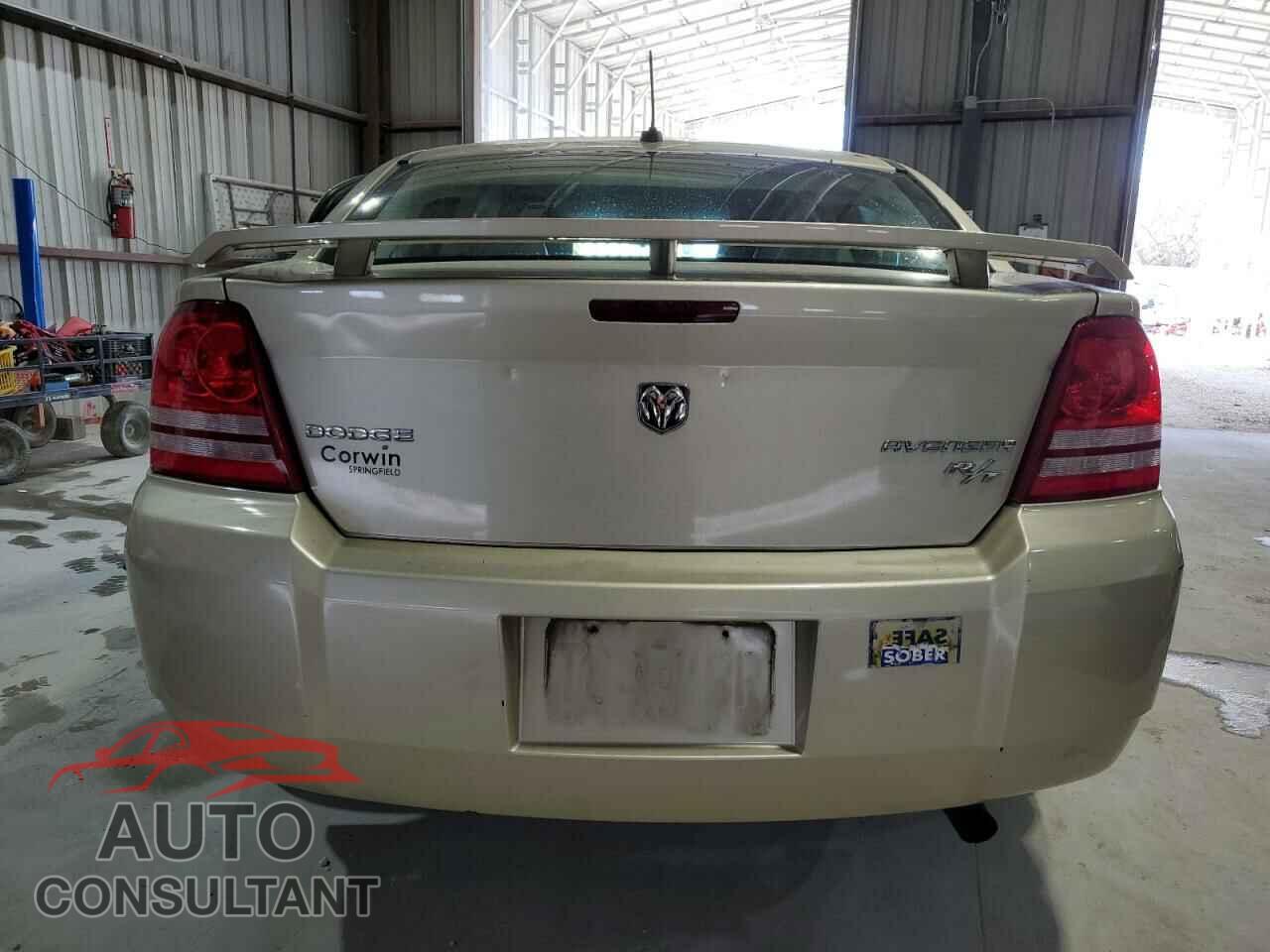 DODGE AVENGER 2010 - 1B3CC5FB9AN135784