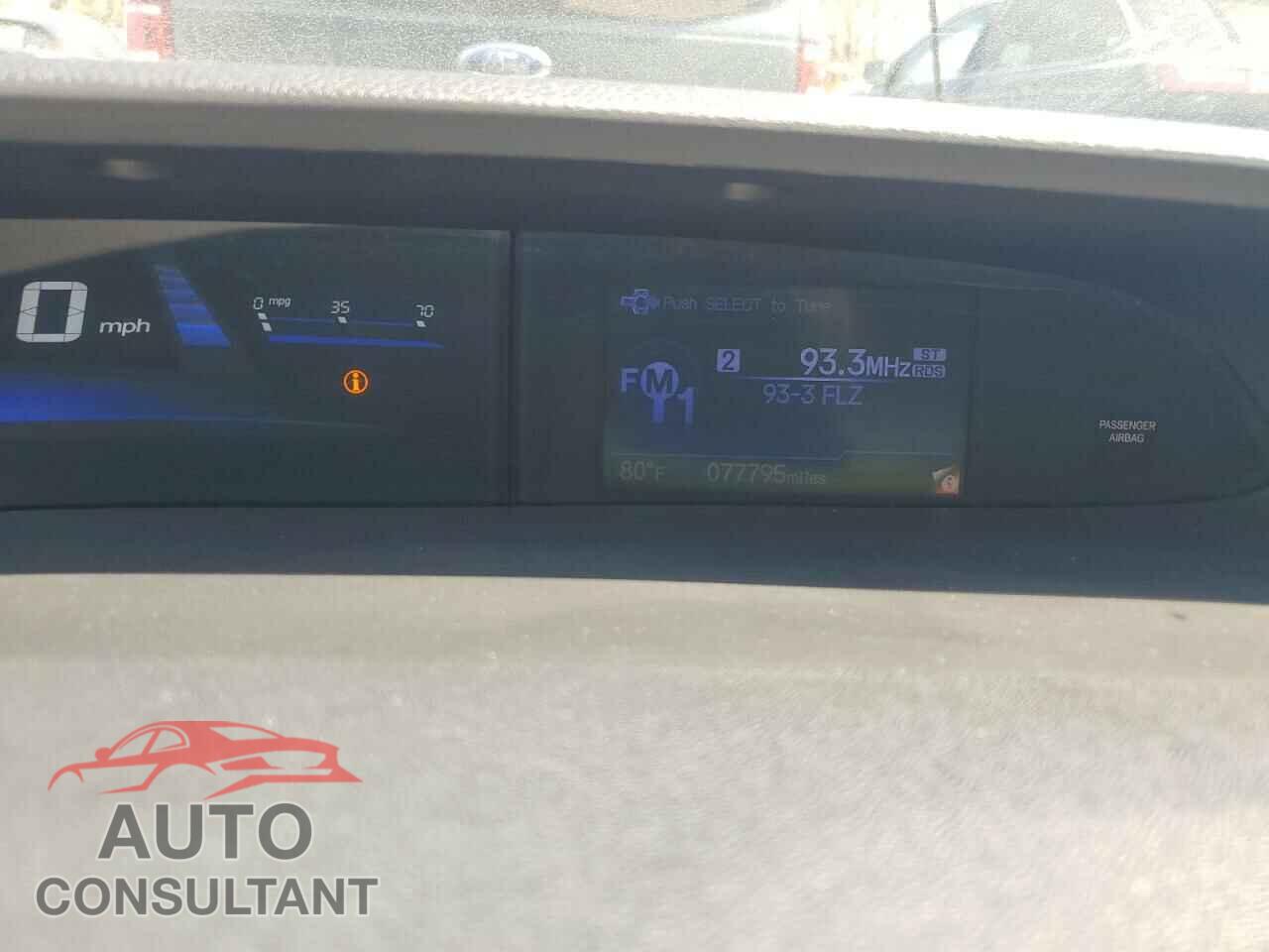 HONDA CIVIC 2013 - 19XFB2F52DE083527
