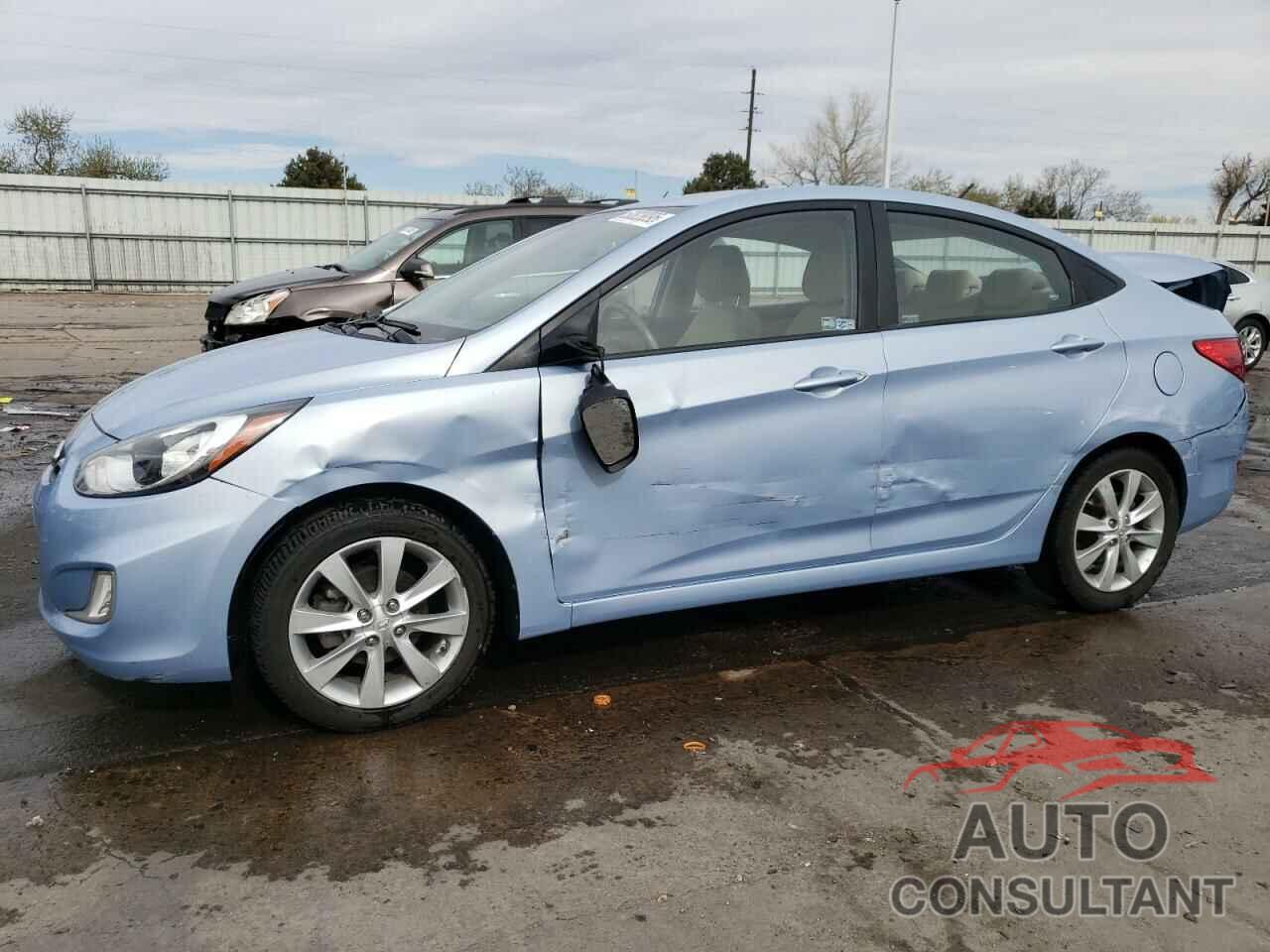 HYUNDAI ACCENT 2012 - KMHCU4AE7CU138100