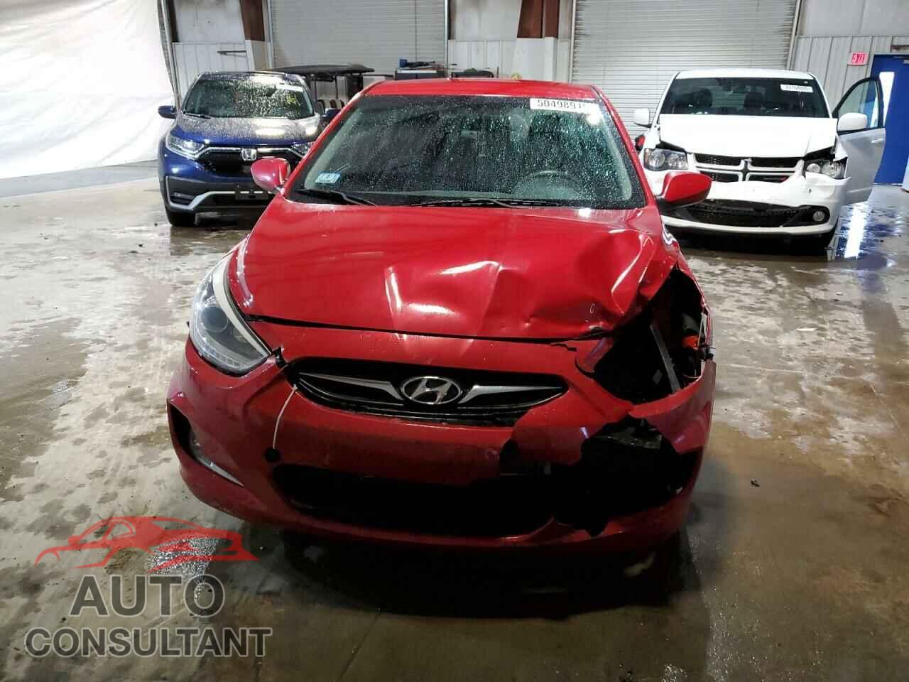 HYUNDAI ACCENT 2014 - KMHCU4AEXEU727855