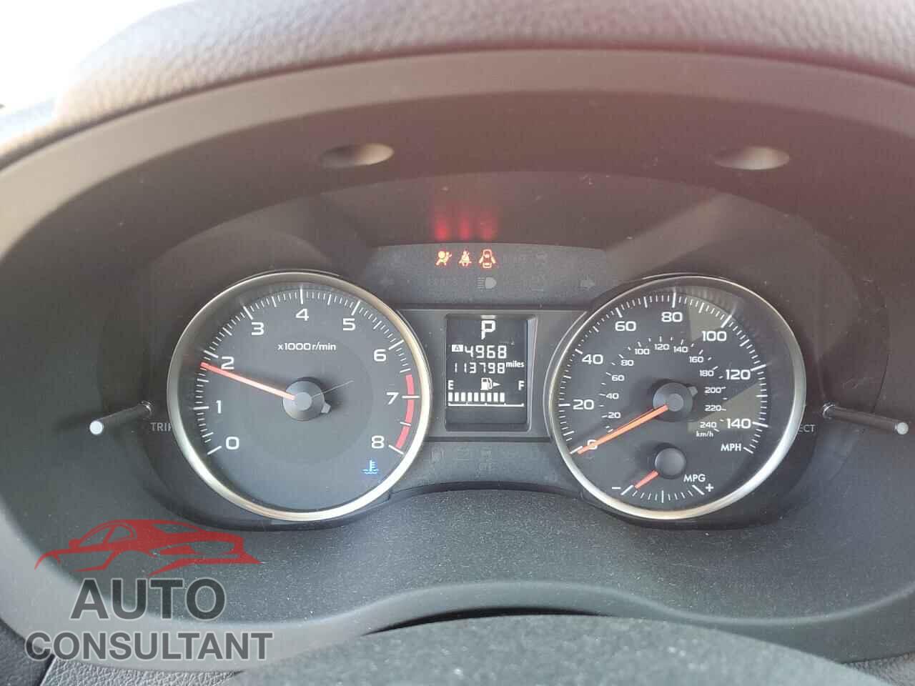 SUBARU CROSSTREK 2017 - JF2GPABC9H8200431