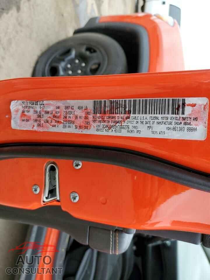 JEEP COMPASS 2017 - 3C4NJDAB3HT666276