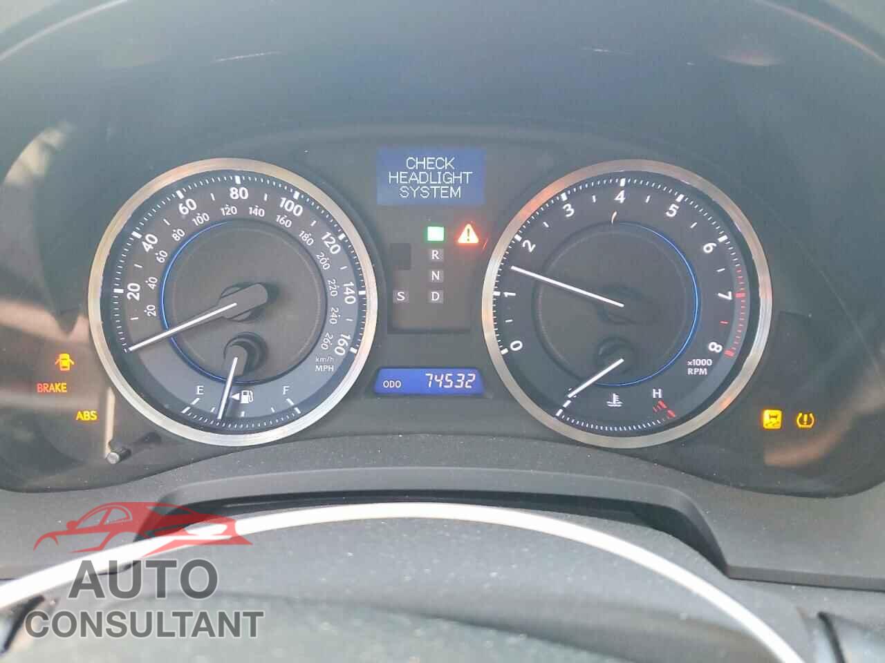 LEXUS IS 2013 - JTHBF5C20D5192951