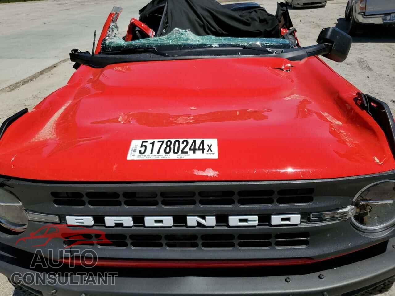 FORD BRONCO 2021 - 1FMEE5DHXMLA91024