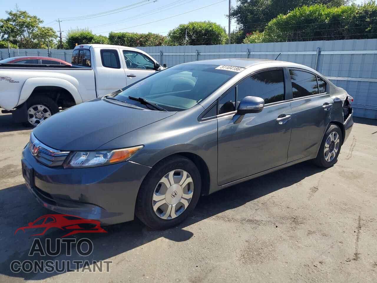 HONDA CIVIC 2012 - JHMFB4F25CS009322