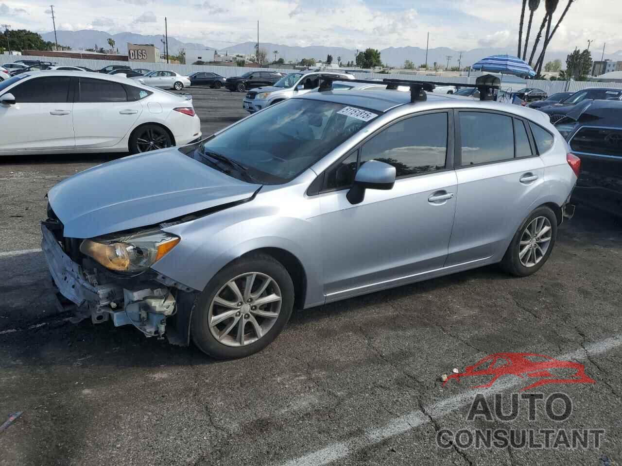 SUBARU IMPREZA 2014 - JF1GPAC64E8277684