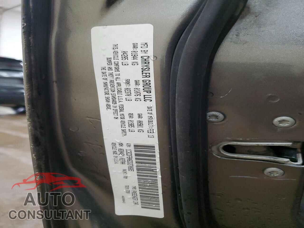 DODGE DART 2013 - 1C3CDFBA6DD270685