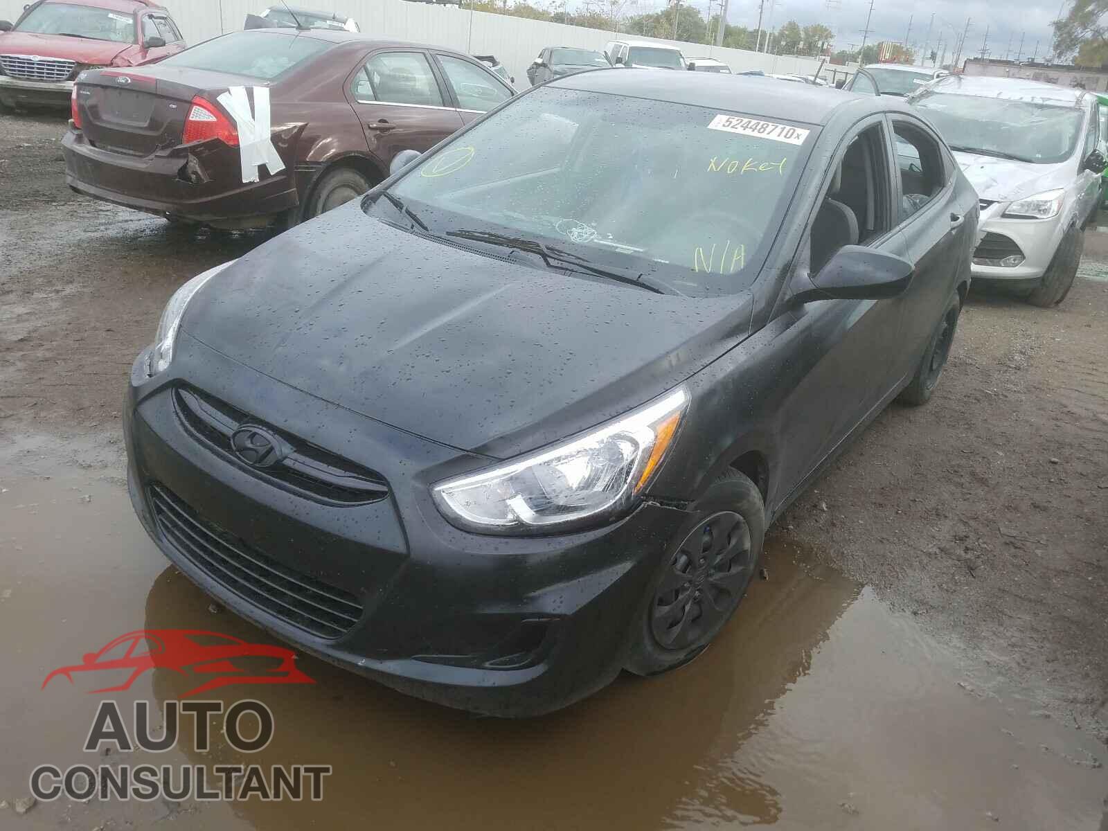HYUNDAI ACCENT 2017 - KMHCT4AEXHU167598