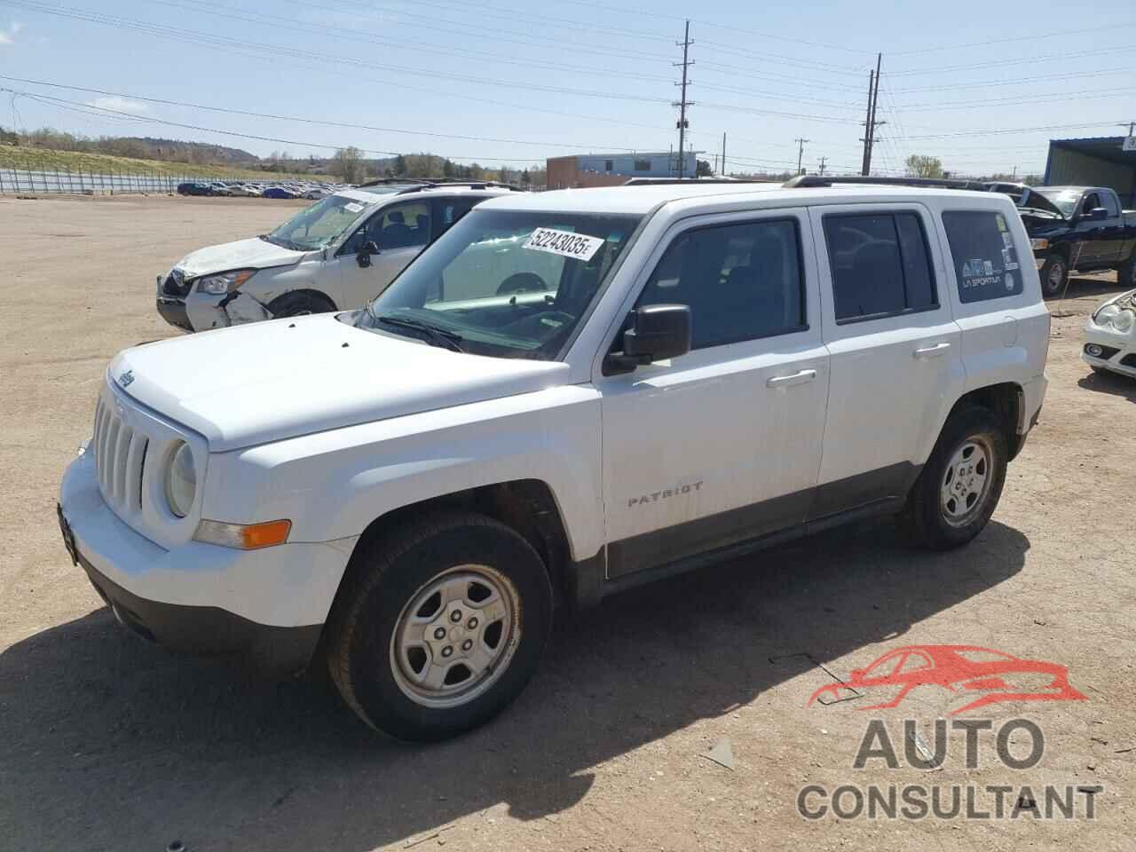JEEP PATRIOT 2016 - 1C4NJRBB1GD608599