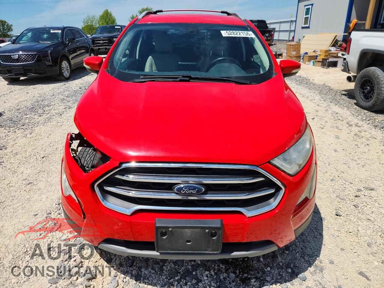 FORD ECOSPORT 2019 - MAJ6S3KL2KC291704