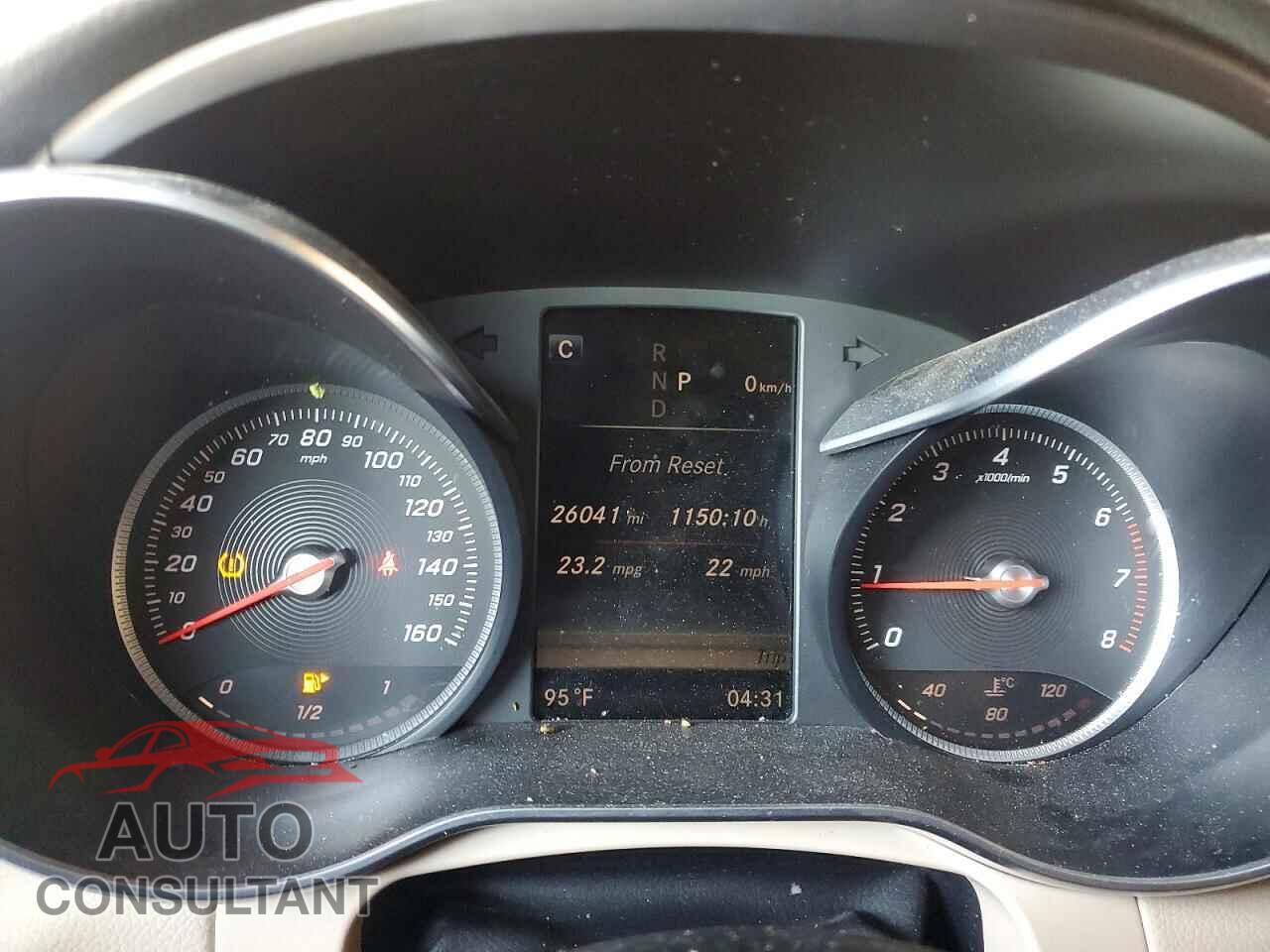 MERCEDES-BENZ GLC-CLASS 2017 - WDC0G4JB3HF158807