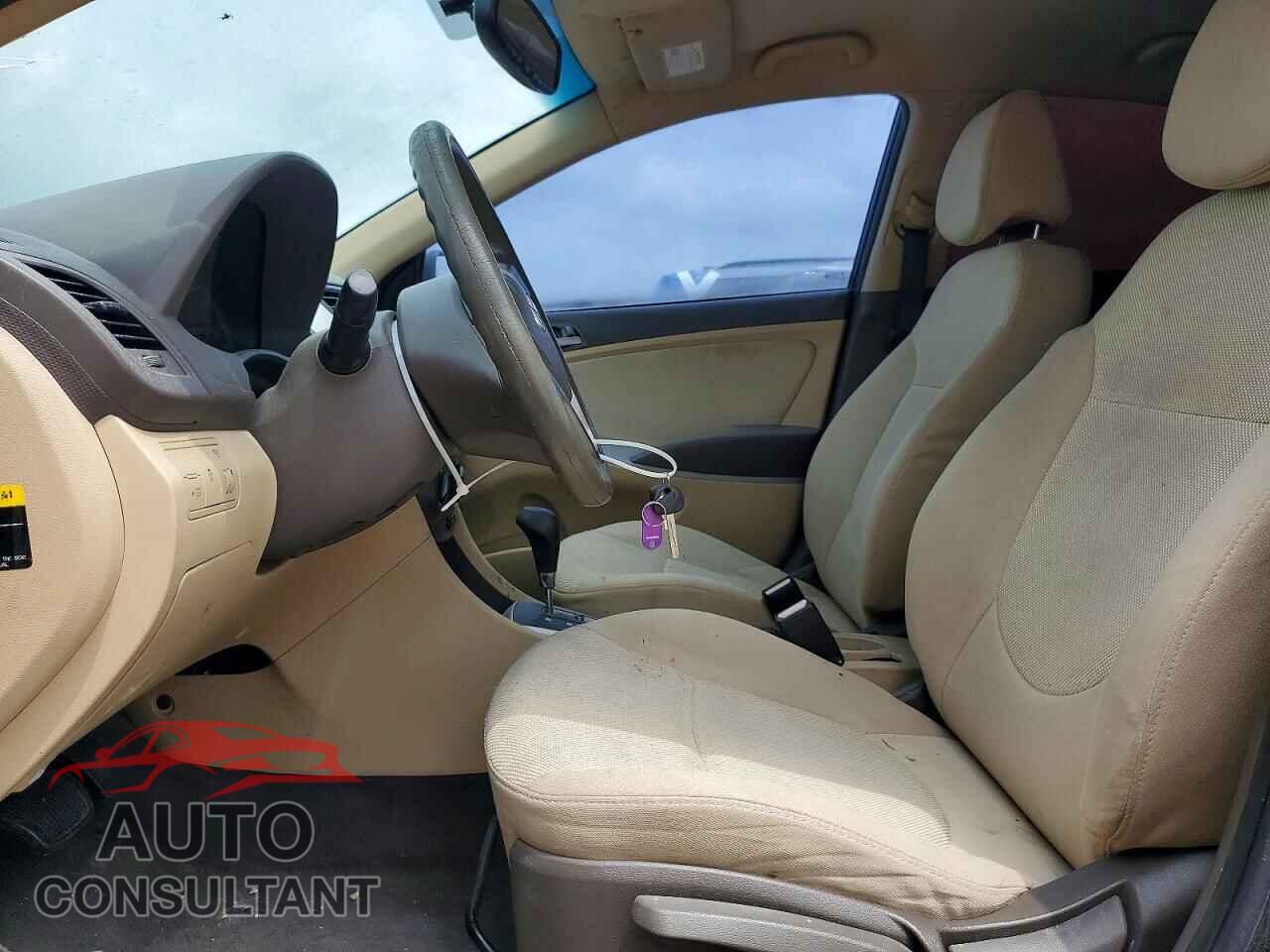 HYUNDAI ACCENT 2012 - KMHCT4AE6CU168126