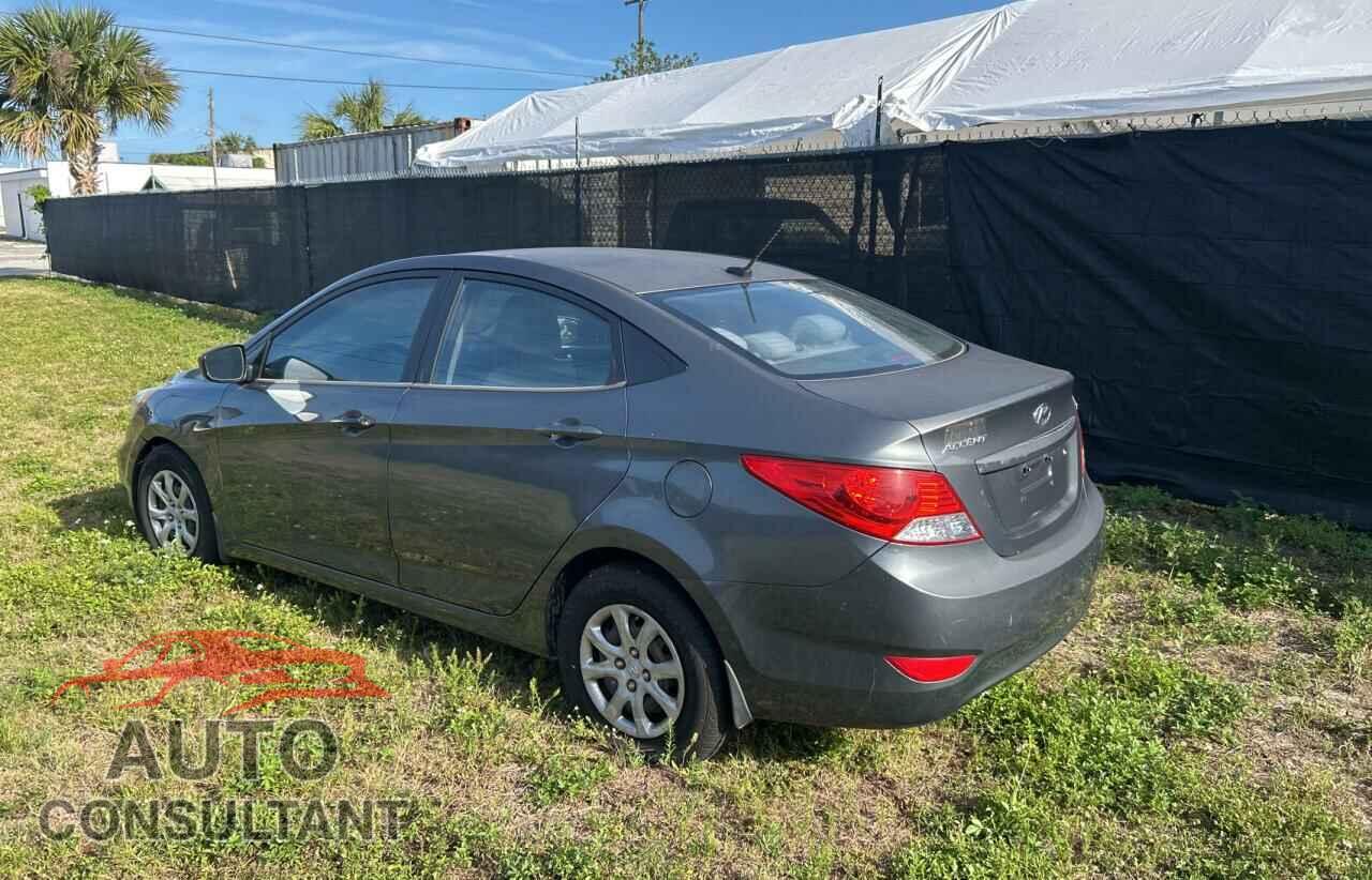 HYUNDAI ACCENT 2012 - KMHCT4AE7CU206852