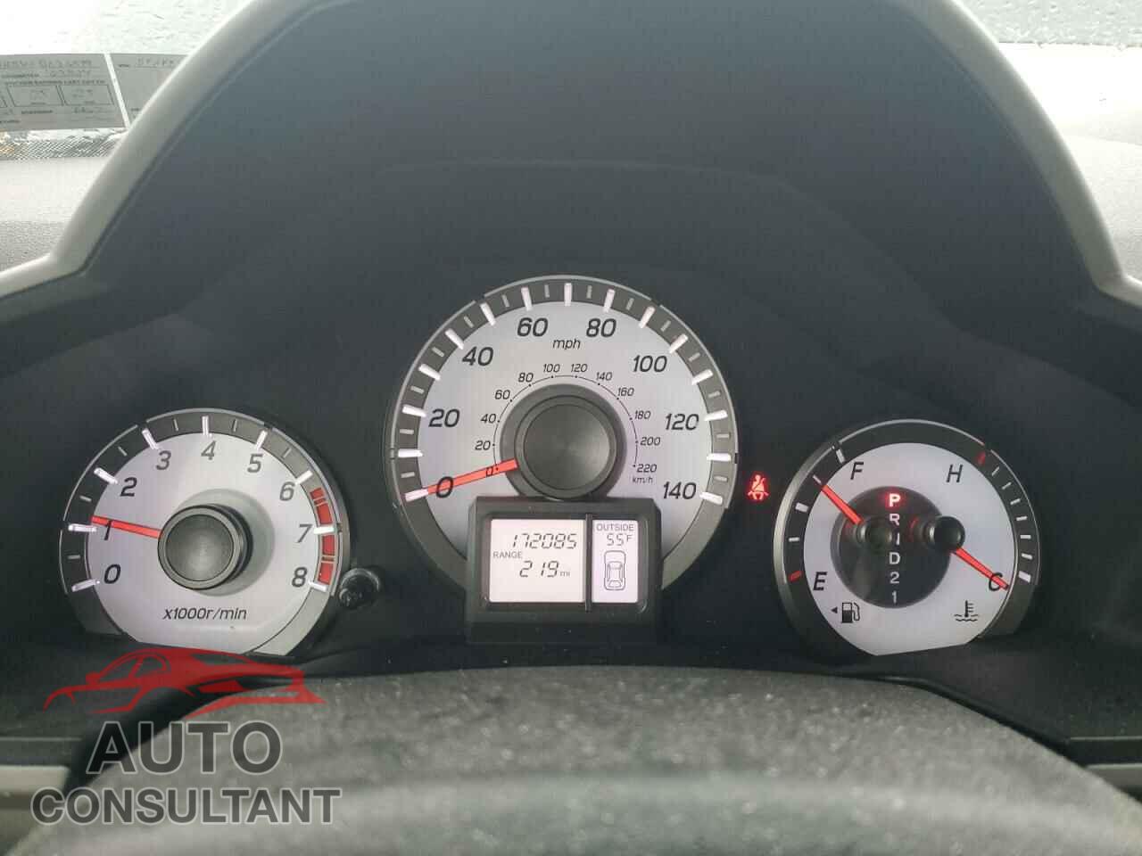HONDA PILOT 2012 - 5FNYF4H54CB036899