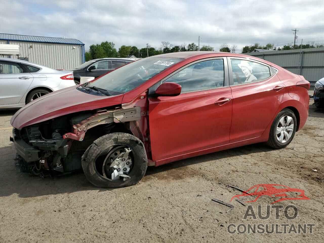 HYUNDAI ELANTRA 2016 - KMHDH4AE1GU633262