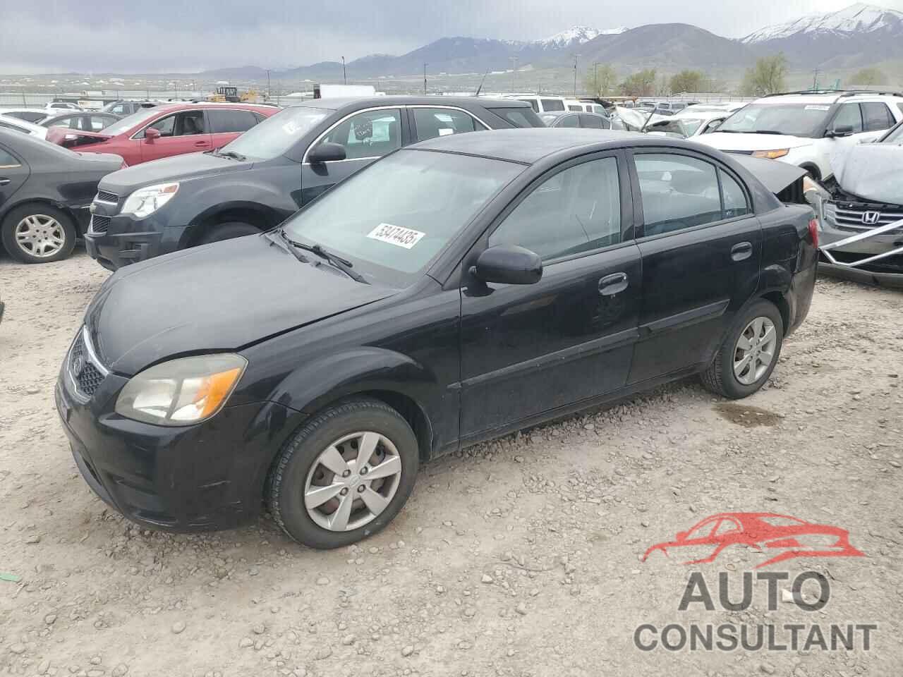 KIA RIO 2010 - KNADH4A38A6677707