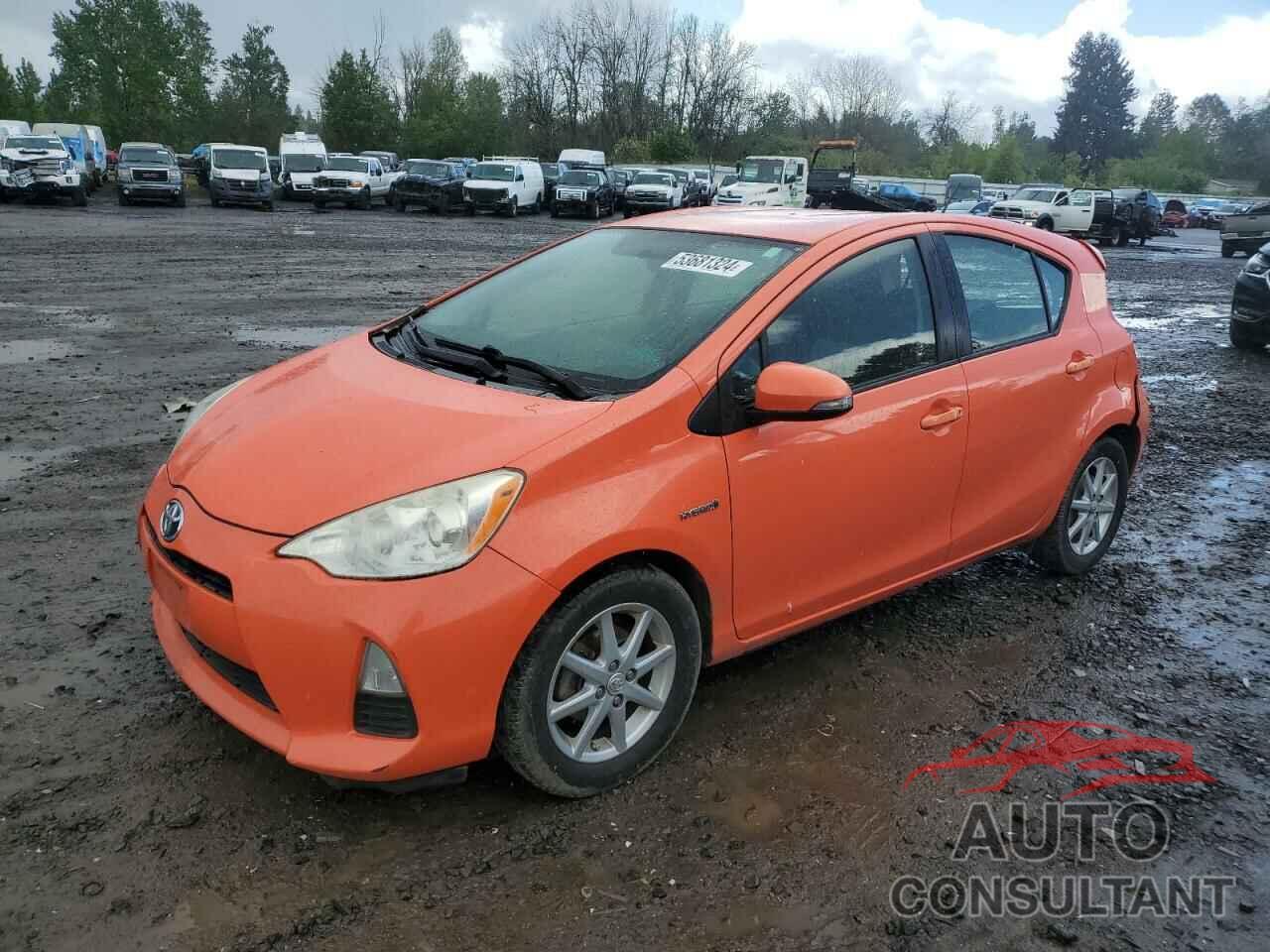 TOYOTA PRIUS 2013 - JTDKDTB37D1036323