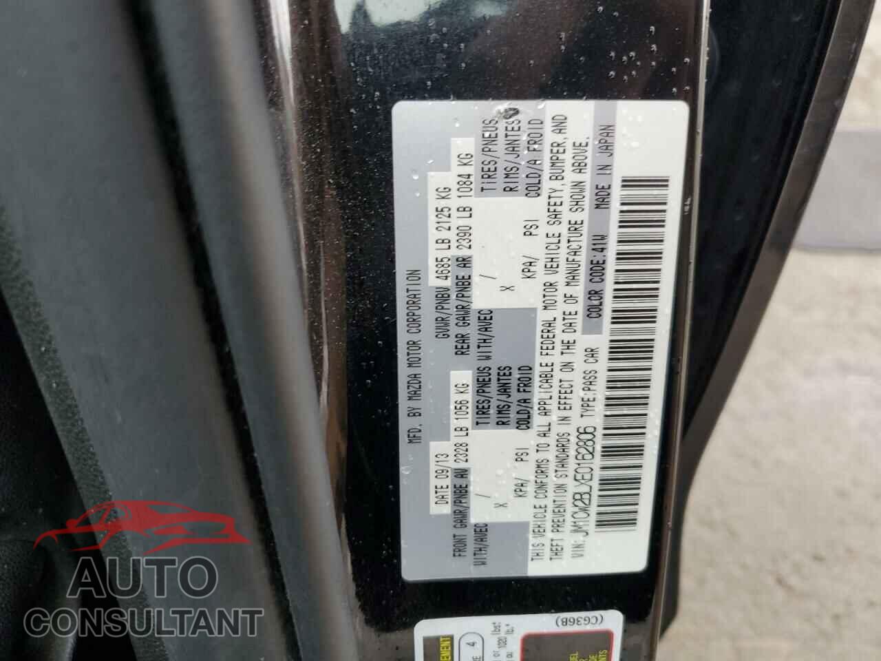 MAZDA 5 2014 - JM1CW2BLXE0162806