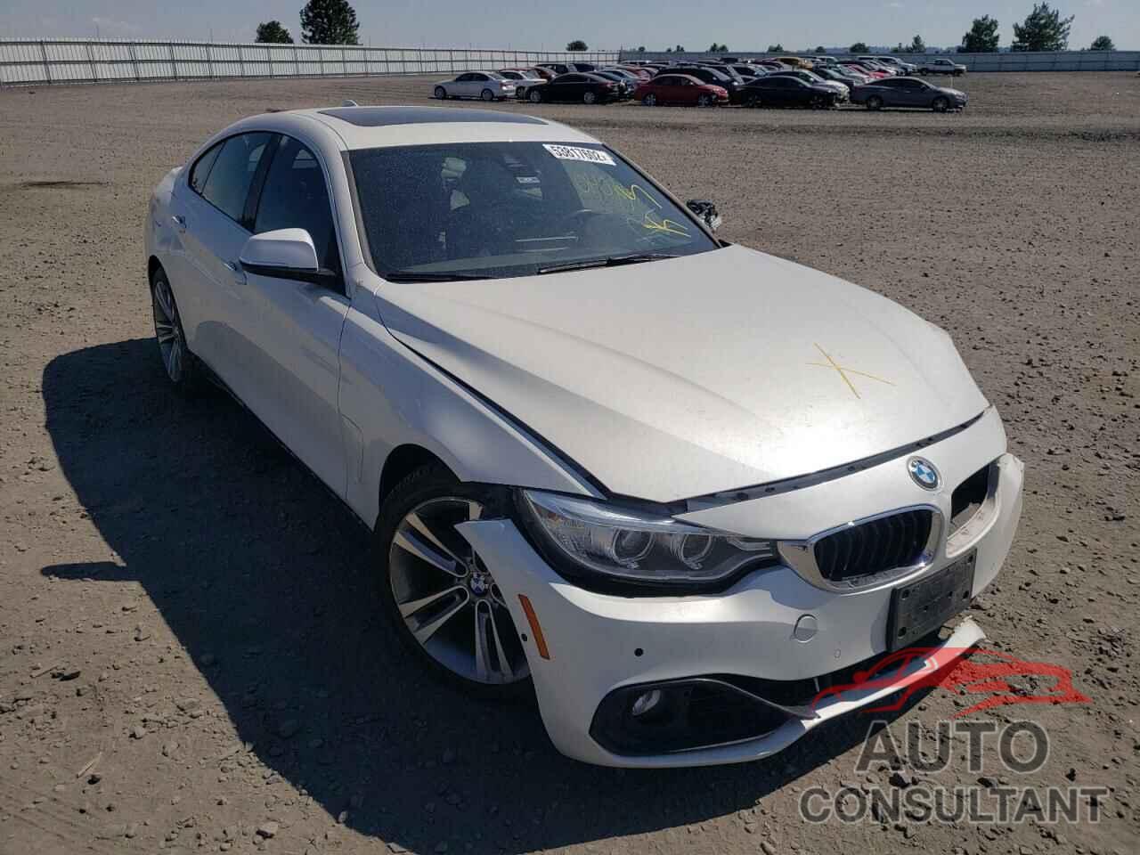 BMW 4 SERIES 2016 - WBA4A9C52GGL87286