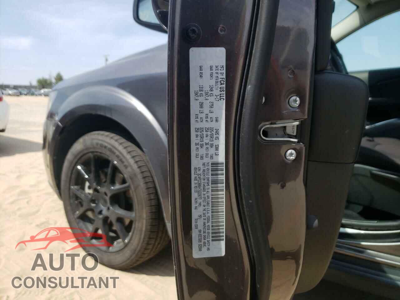 DODGE JOURNEY 2017 - 3C4PDCBB6HT622877