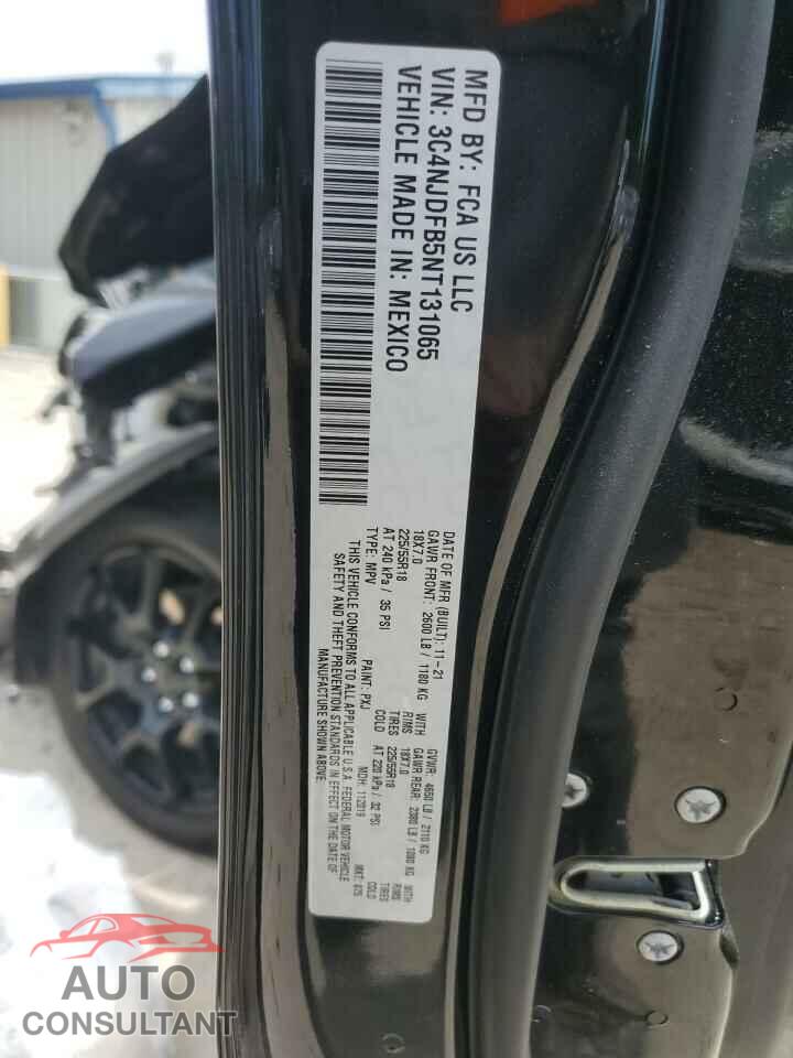 JEEP COMPASS 2022 - 3C4NJDFB5NT131065