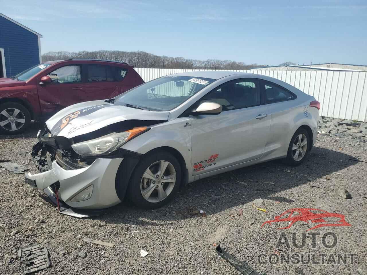 HYUNDAI ELANTRA 2013 - KMHDH6AE8DU020045