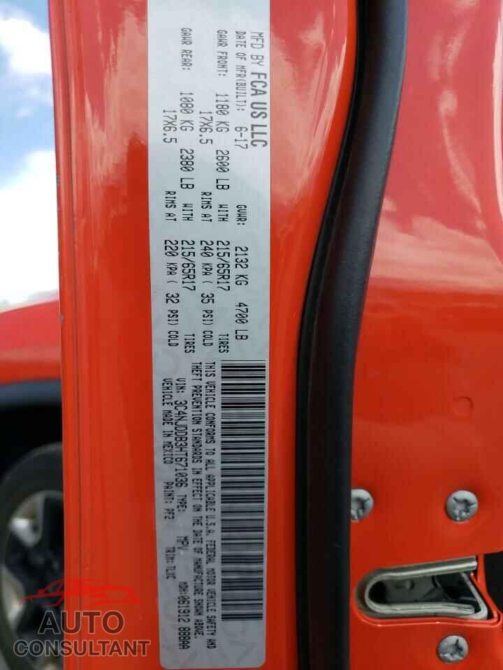 JEEP COMPASS 2017 - 3C4NJDDB3HT671036