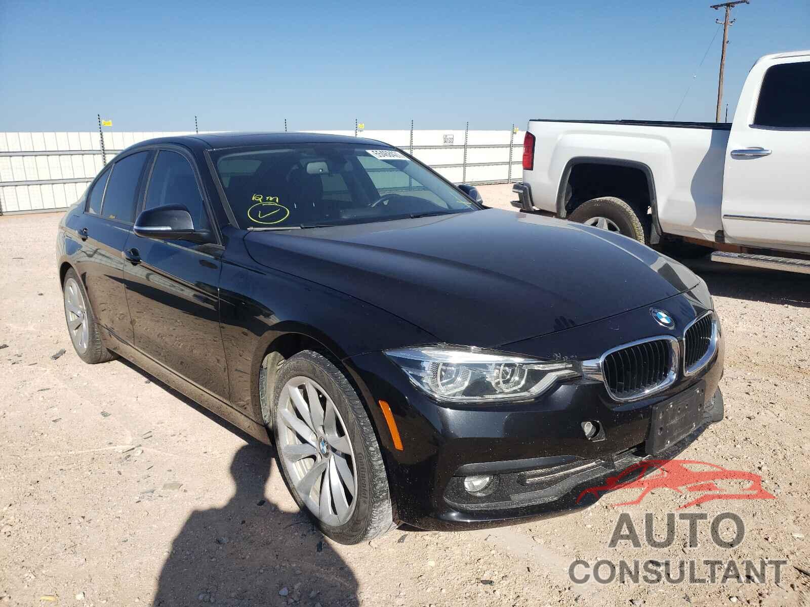 BMW 3 SERIES 2018 - WBA8E1G59JNU90502