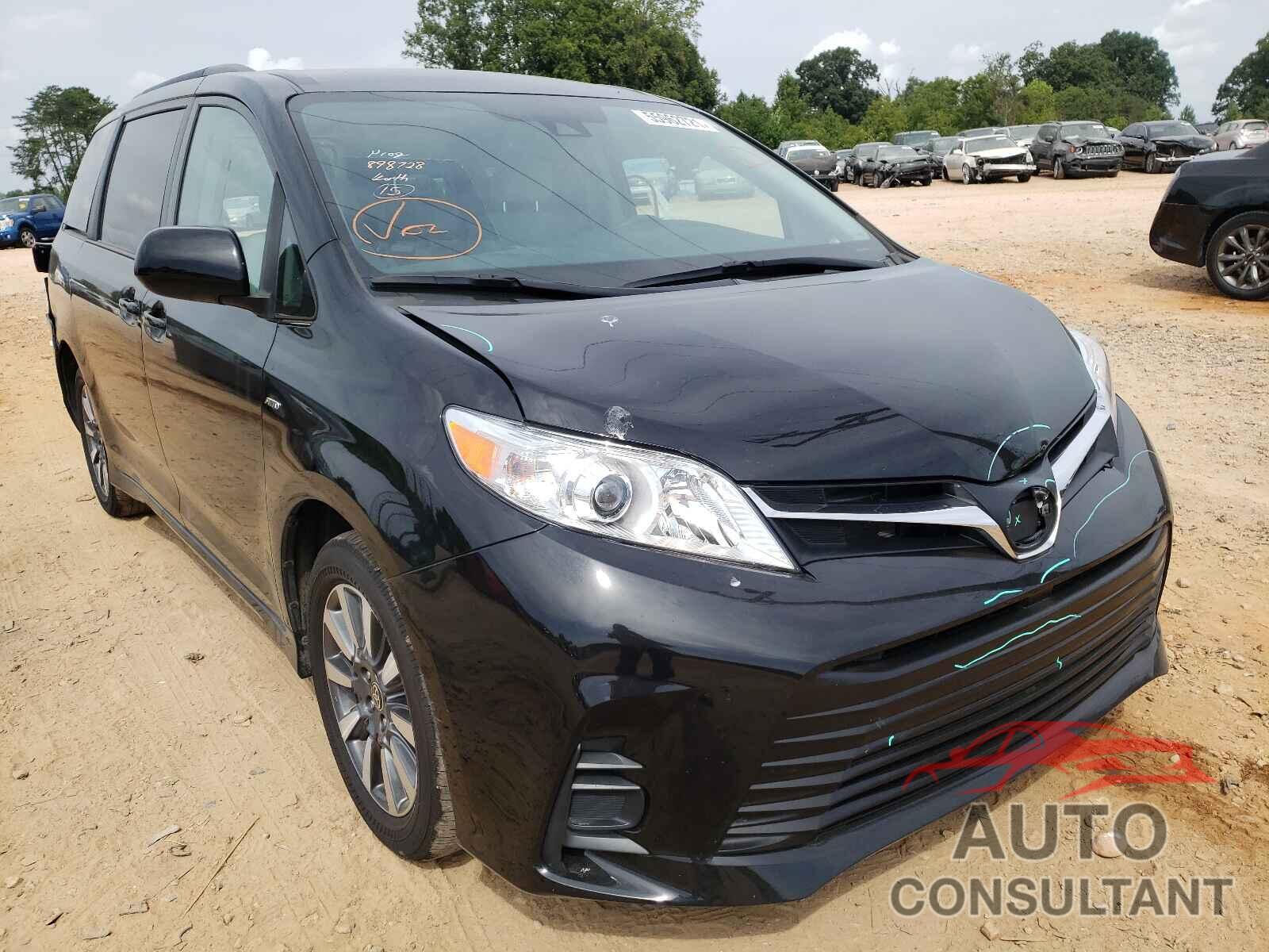 TOYOTA SIENNA 2020 - 5TDJZ3DC0LS248122